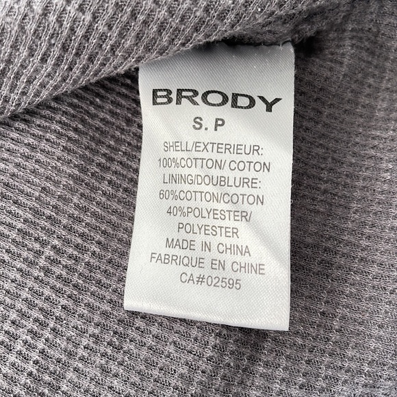 BRODY Men's Button Up Long Sleeve Collar Shirt, Pearl Snap, Navy Burgundy - Picture 9 of 13